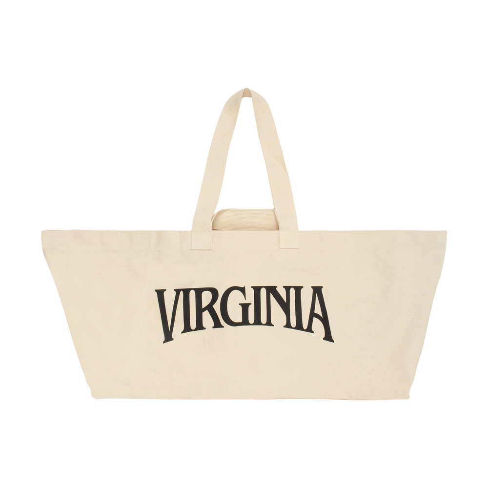 OVERSIZED CANVAS TOTE