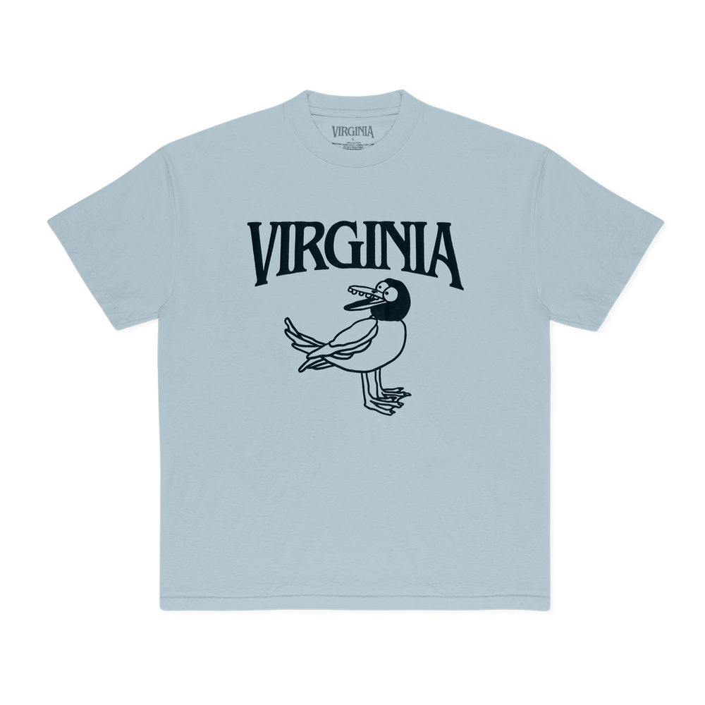 VIRGINIA BIRD TEE (BABY BLUE)