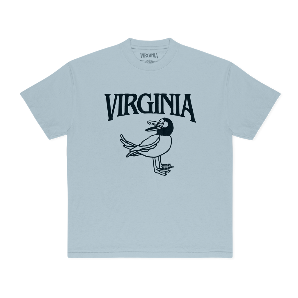 VIRGINIA BIRD TEE (BABY BLUE)