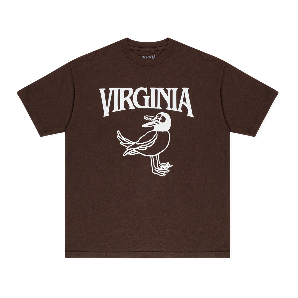VIRGINIA BIRD TEE (BROWN)