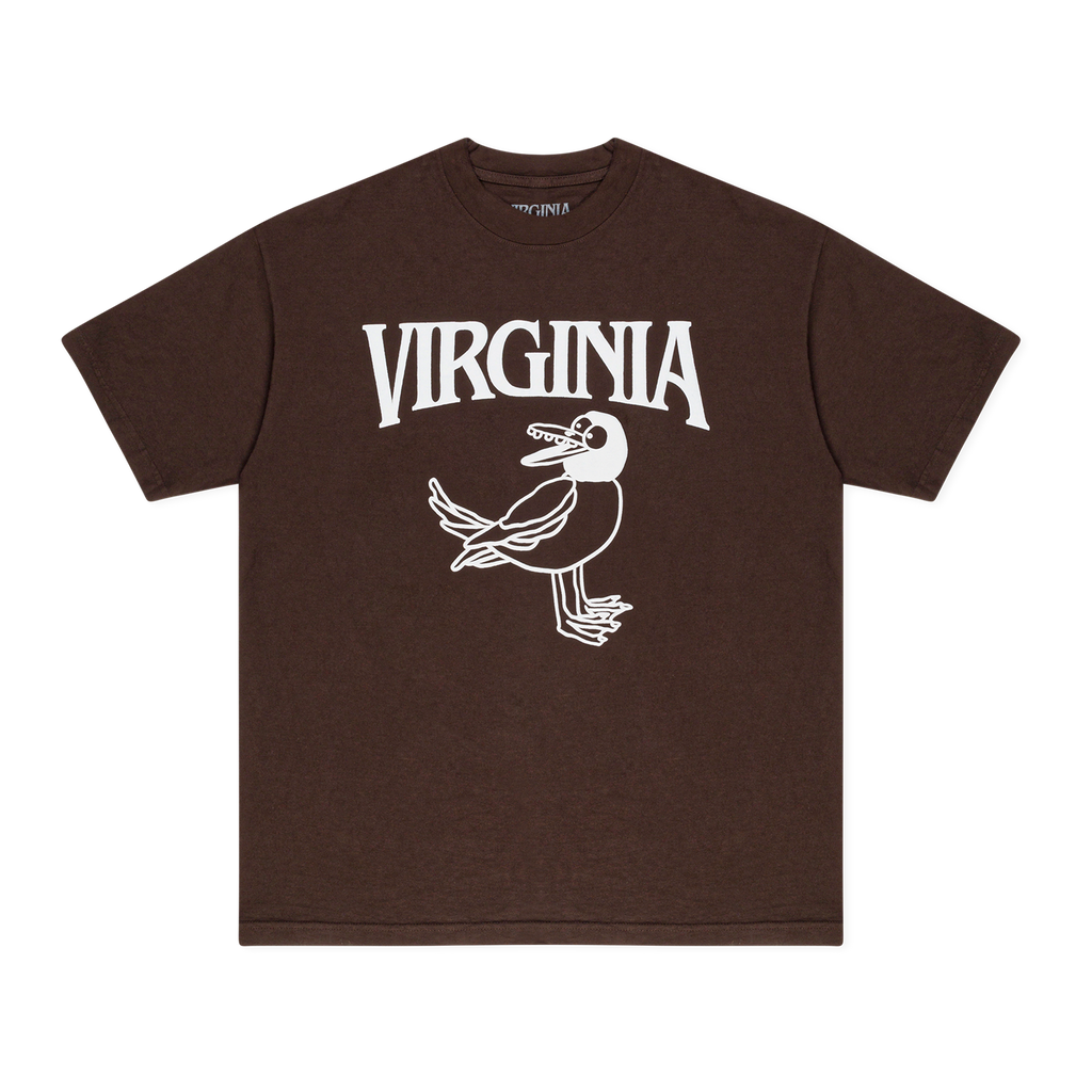 VIRGINIA BIRD TEE (BROWN)