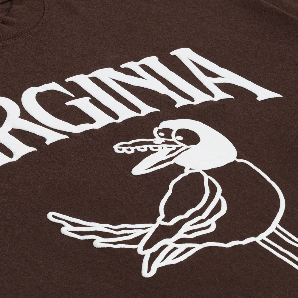 VIRGINIA BIRD TEE (BROWN) - Image 2