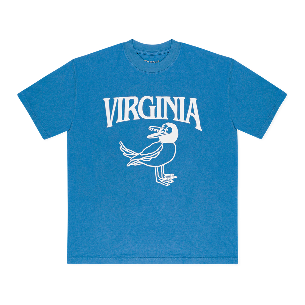 VIRGINIA BIRD TEE (BLUE)
