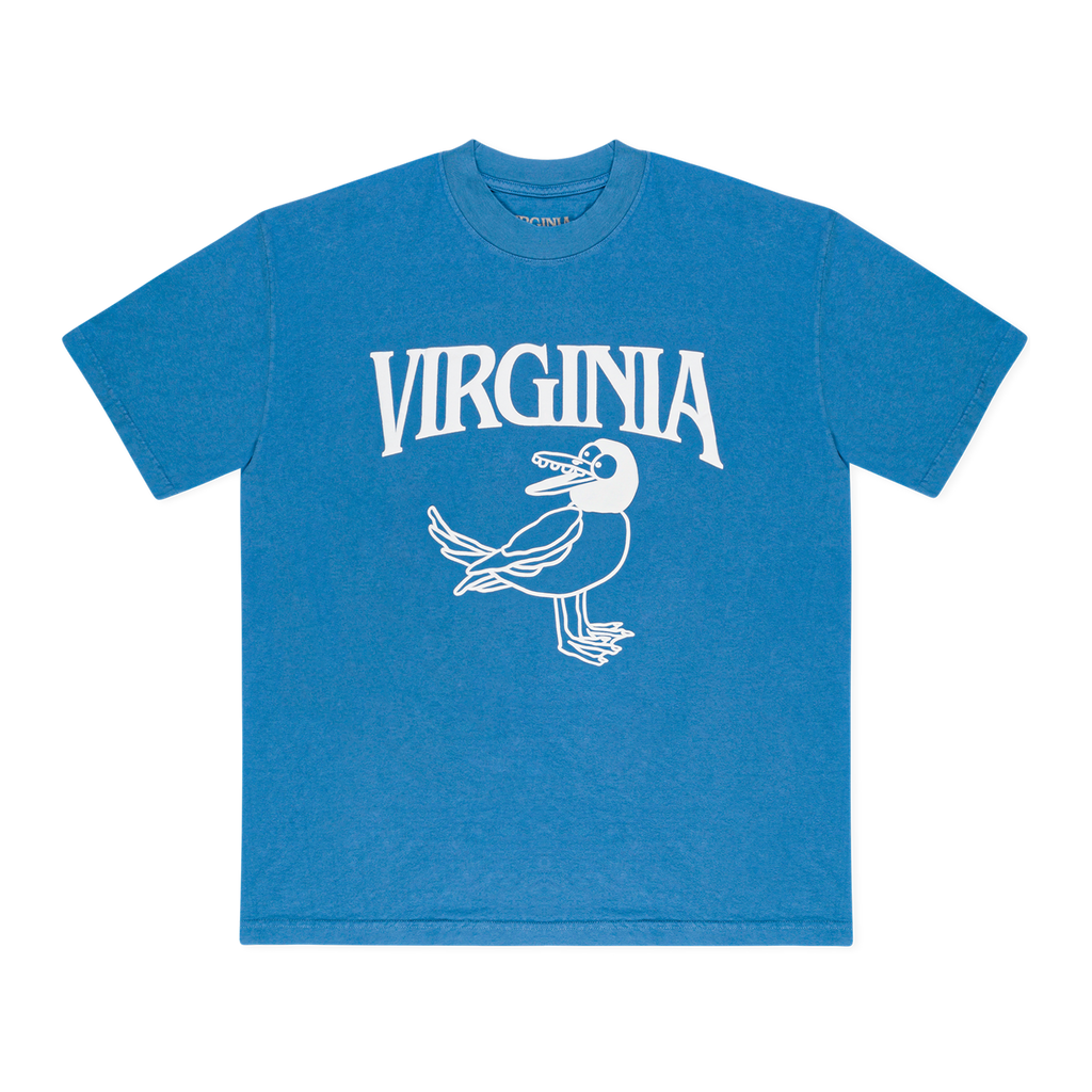 VIRGINIA BIRD TEE (BLUE)