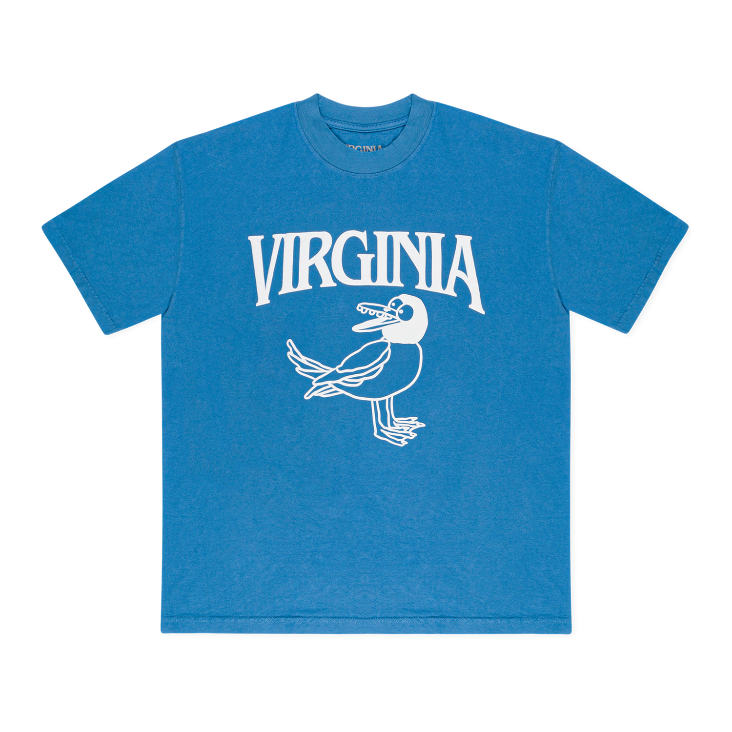 VIRGINIA BIRD TEE (BLUE)