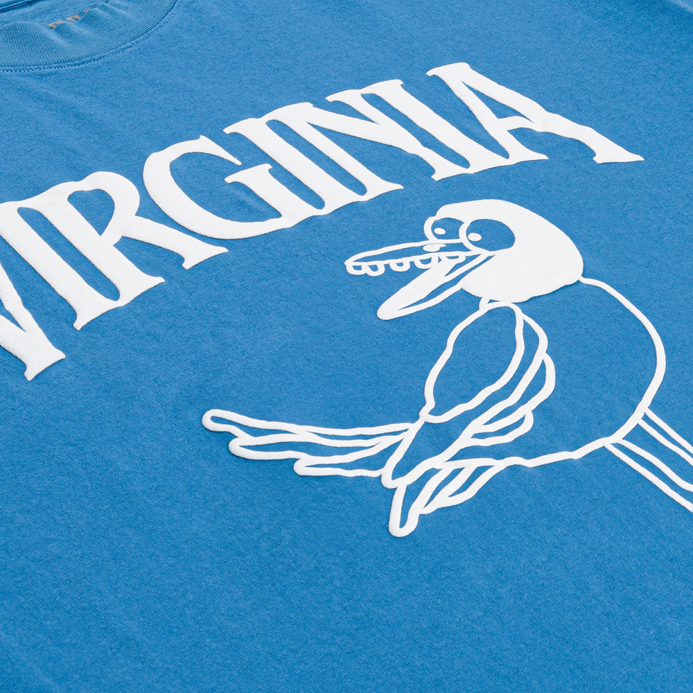 VIRGINIA BIRD TEE (BLUE) - Image 2