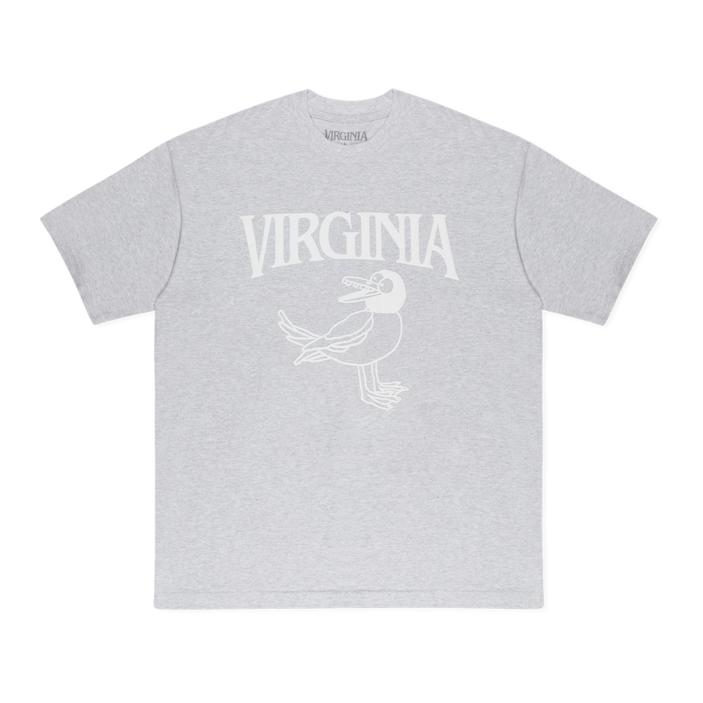 VIRGINIA BIRD TEE (HEATHER GRAY)