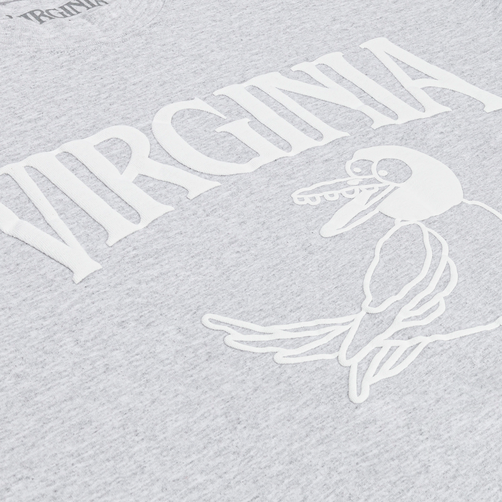 VIRGINIA BIRD TEE (HEATHER GRAY)