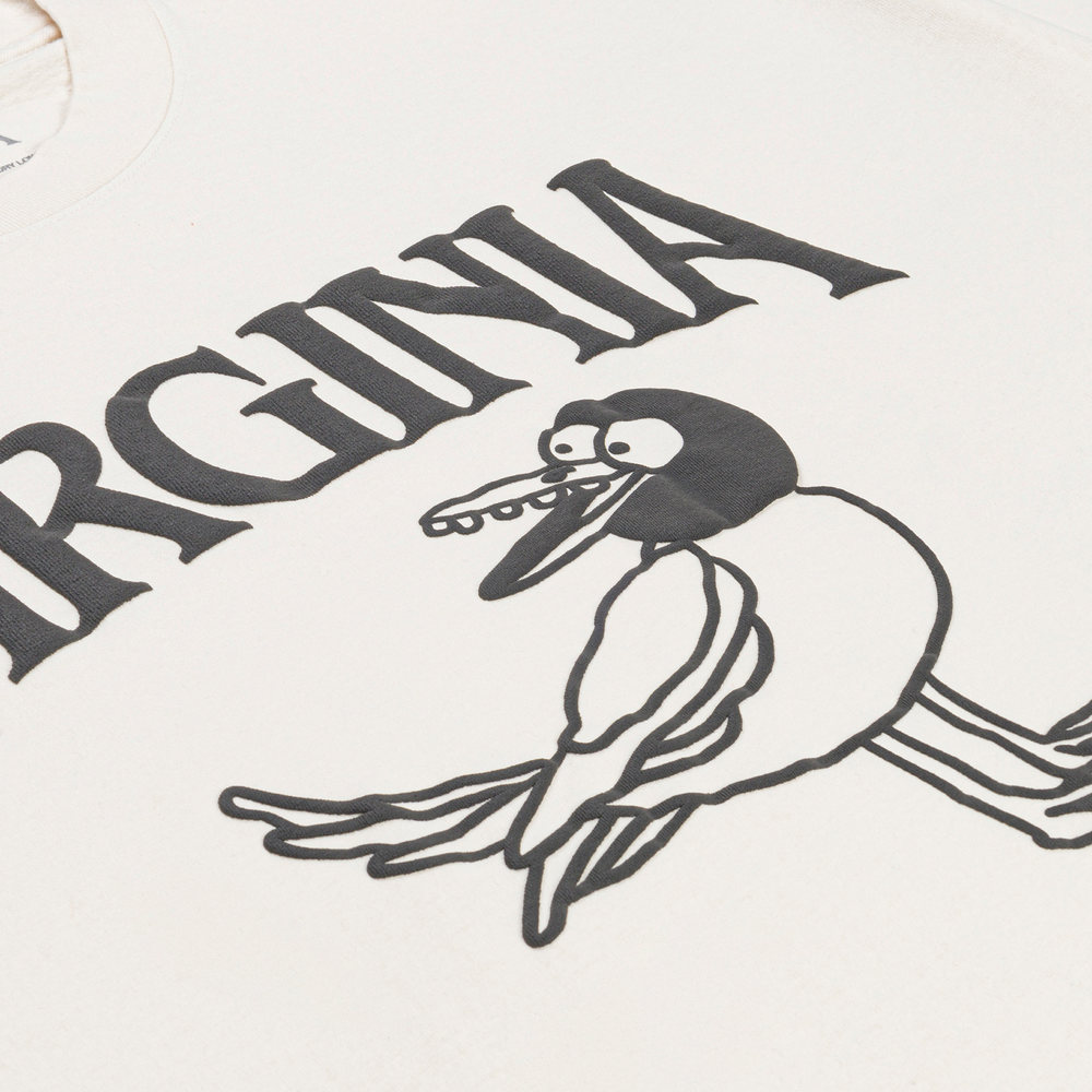 VIRGINIA BIRD TEE (TAUPE) - Image 2