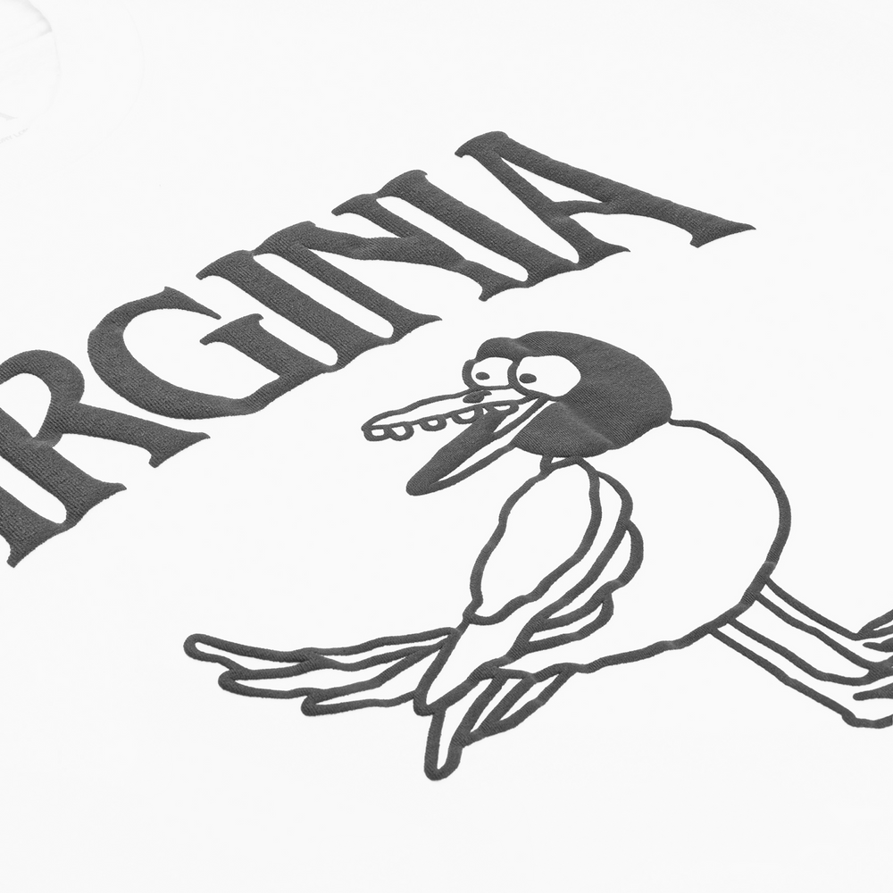 VIRGINIA BIRD TEE (WHITE) - Image 2