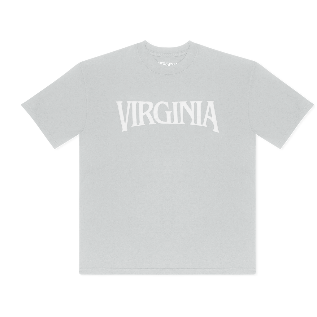 VIRGINIA LOGO TEE (LIGHT GREY)