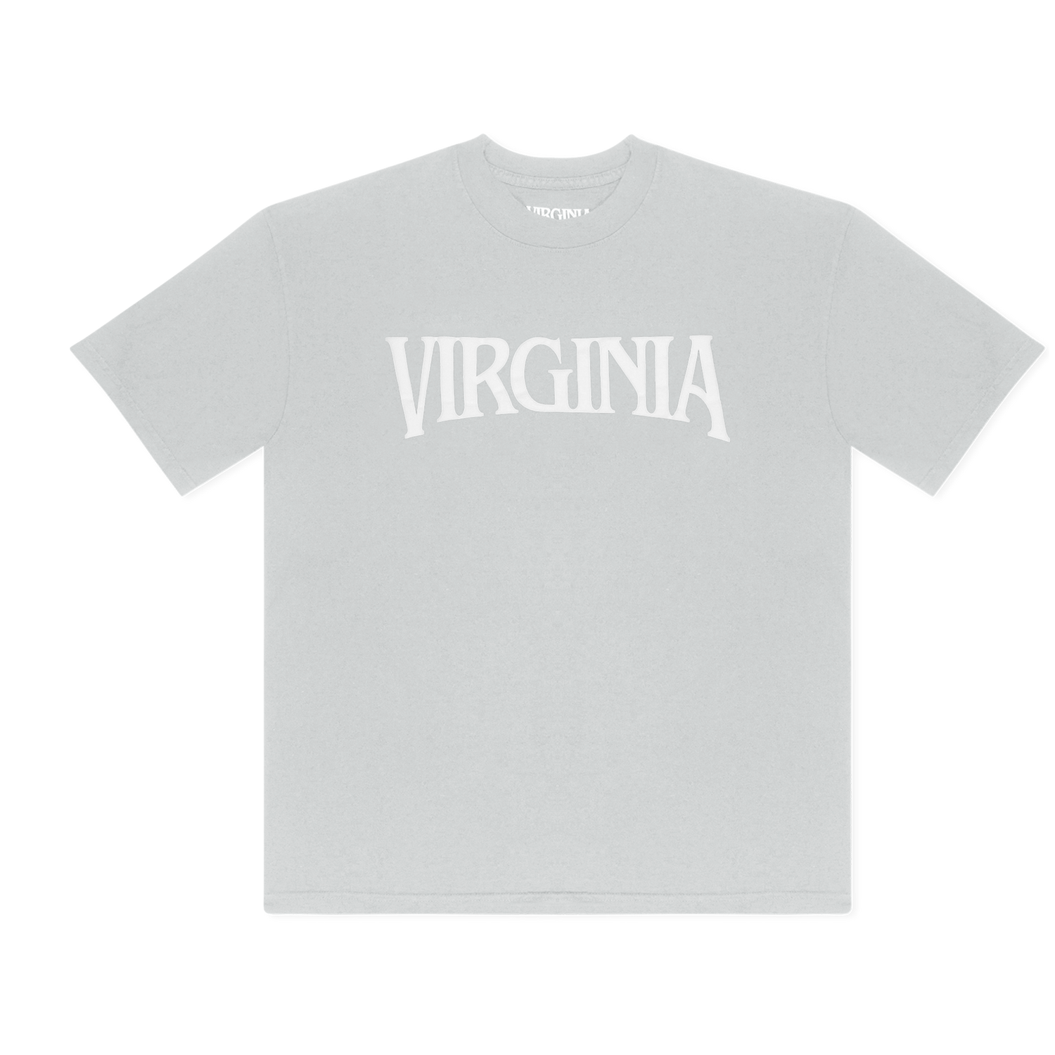 VIRGINIA LOGO TEE (LIGHT GREY)