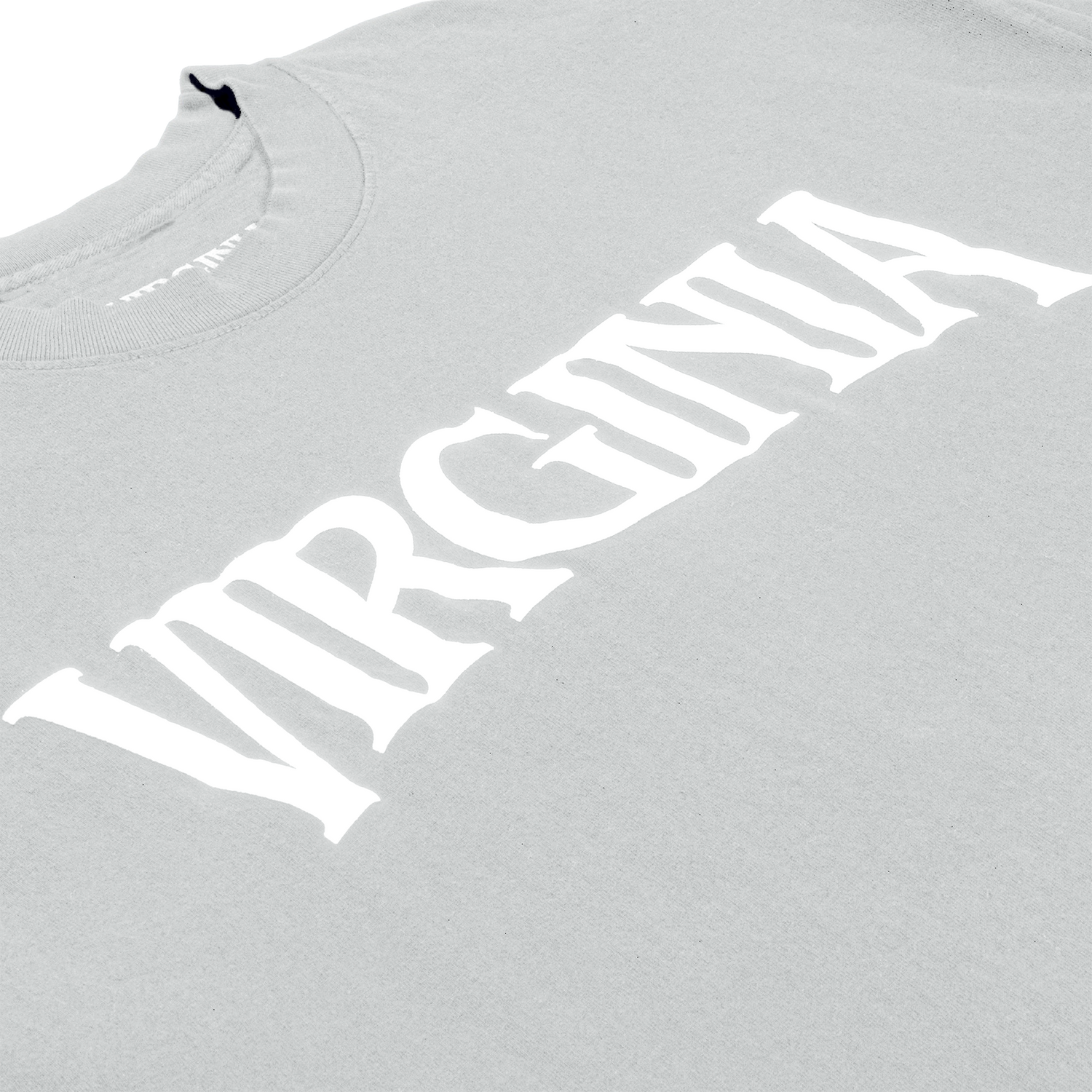 VIRGINIA LOGO TEE (LIGHT GREY)