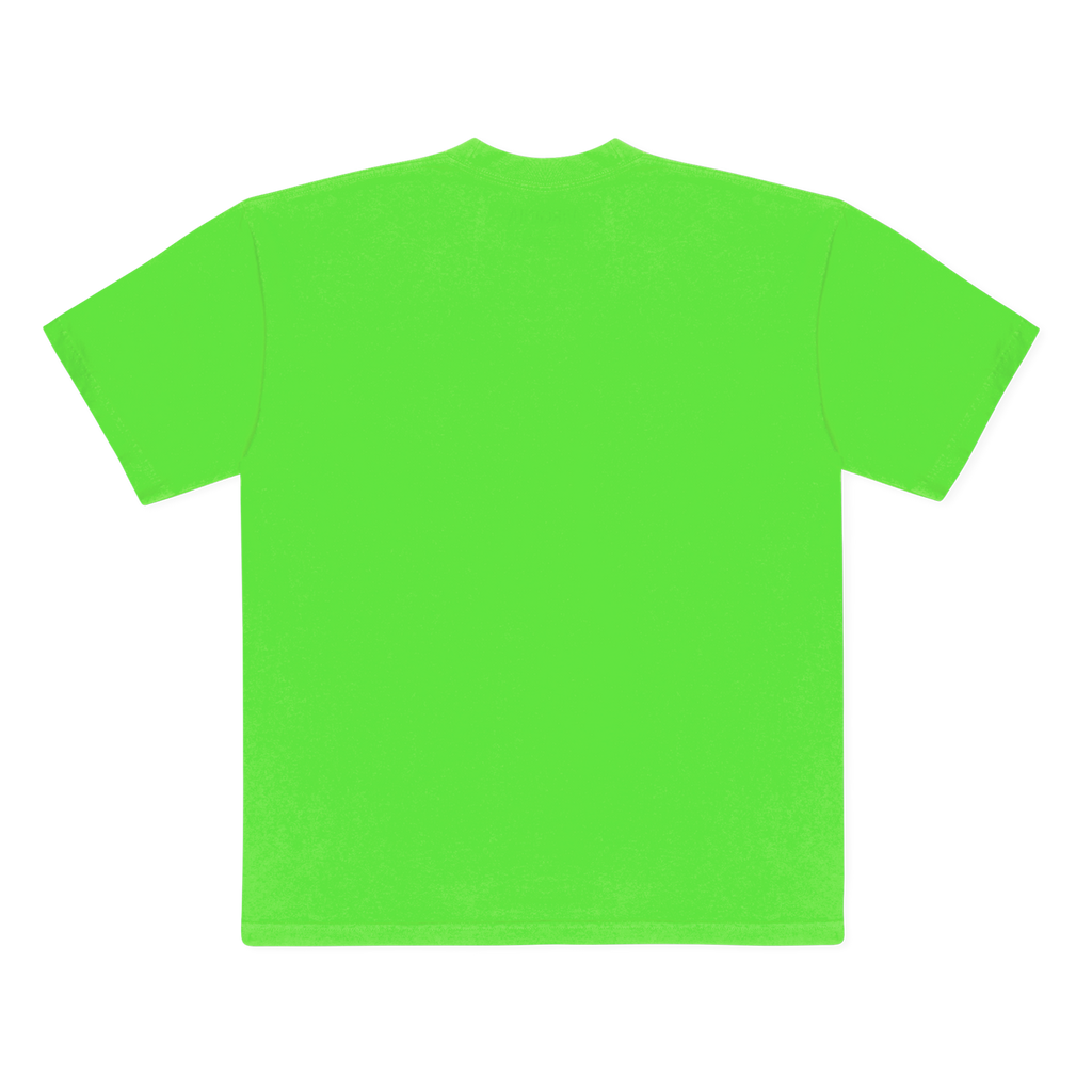 VIRGINIA LOGO TEE (NEON GREEN)