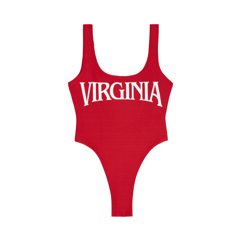 VIRGINIA ONE PIECE BATHING SUIT (RED)