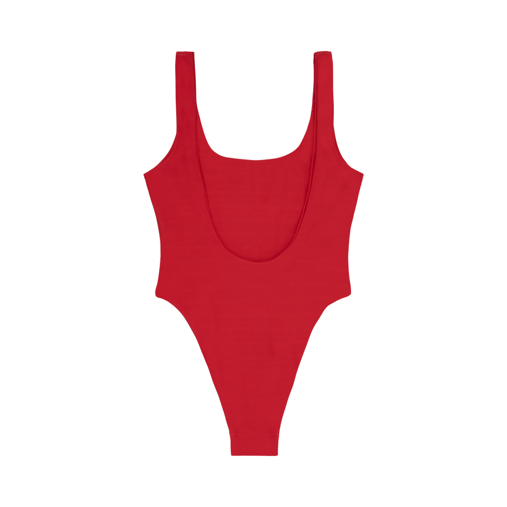 VIRGINIA ONE PIECE BATHING SUIT (RED)
