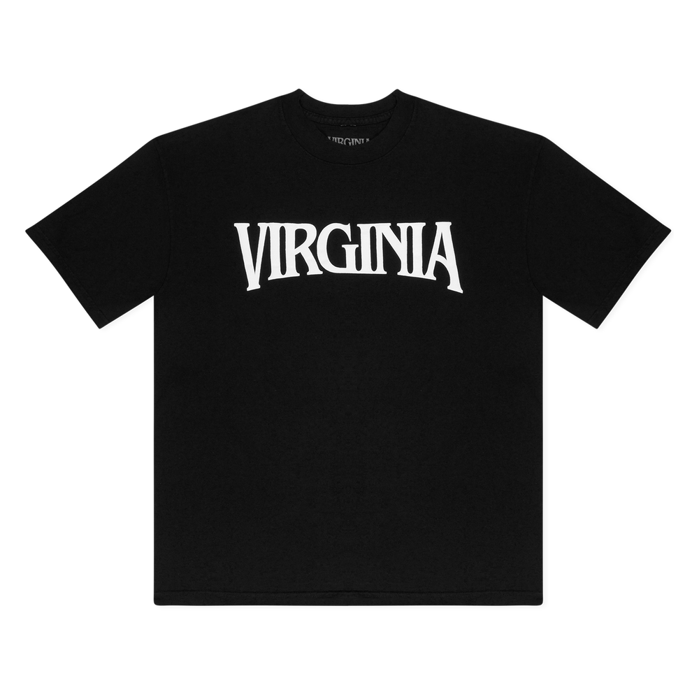 VIRGINIA LOGO TEE (BLACK)