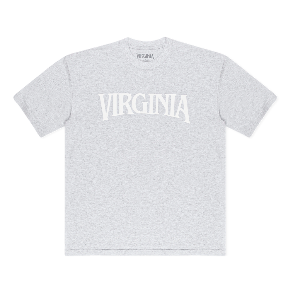 VIRGINIA LOGO TEE (HEATHER GRAY)