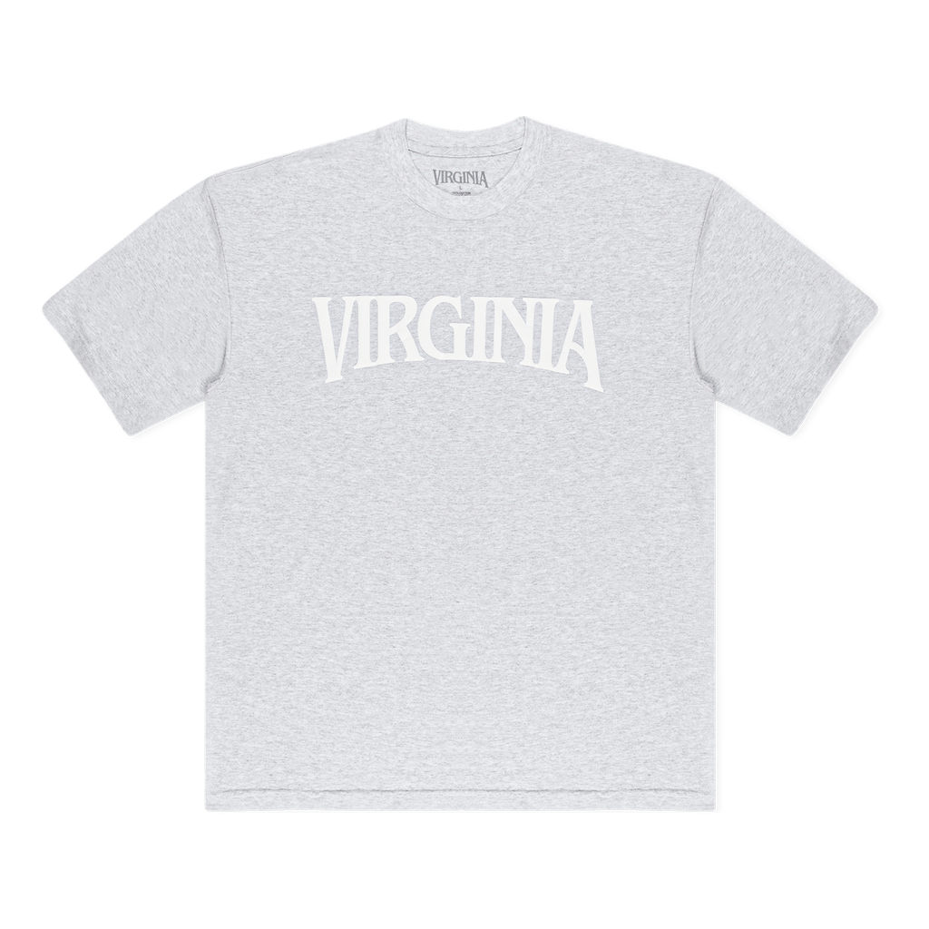 VIRGINIA LOGO TEE (HEATHER GRAY)