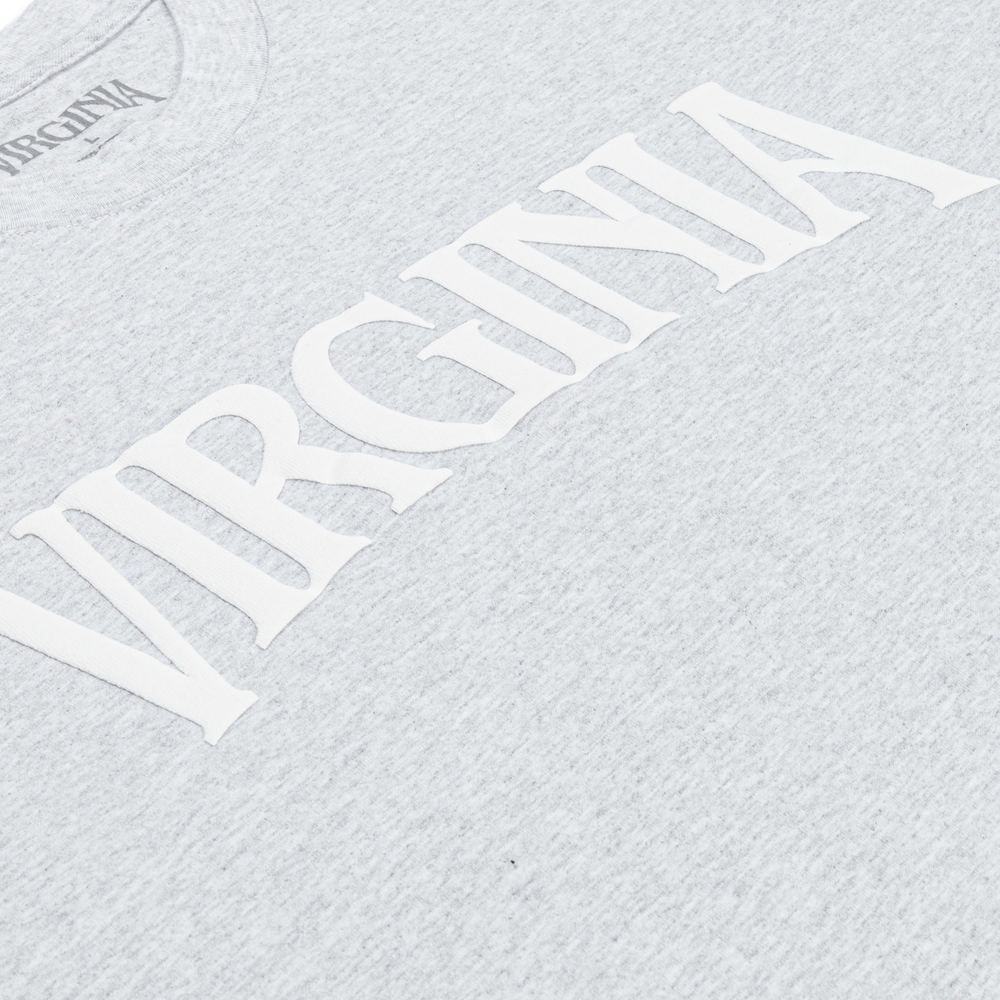 VIRGINIA LOGO TEE (HEATHER GRAY) - Image 2