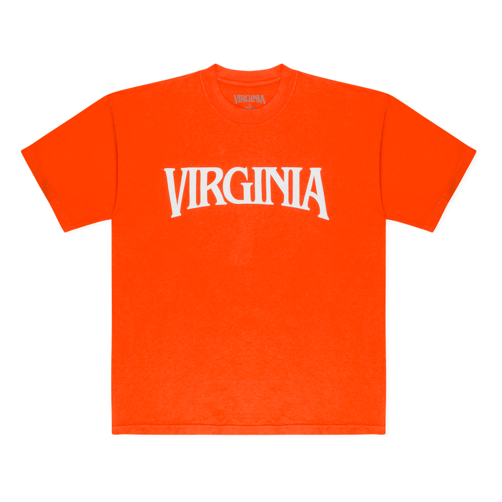 VIRGINIA LOGO TEE (ORANGE)