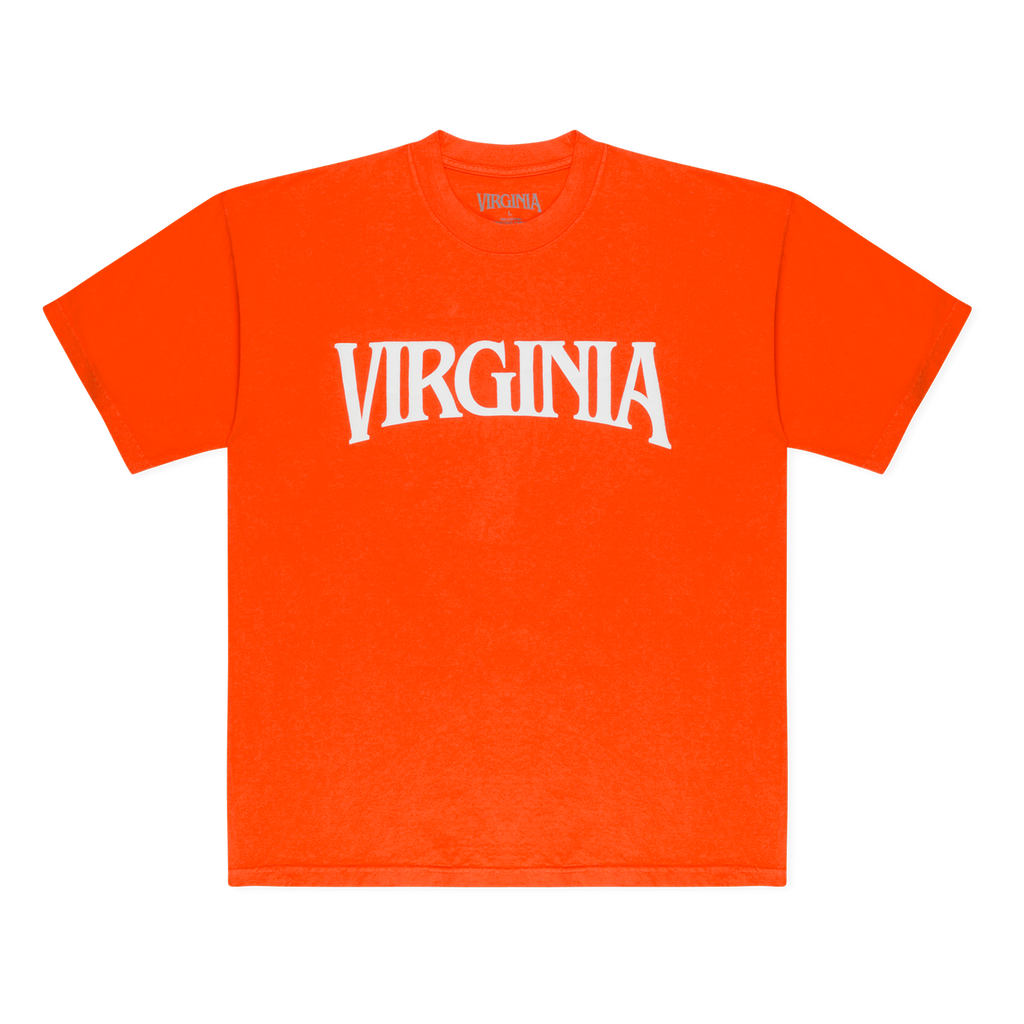 VIRGINIA LOGO TEE (ORANGE)