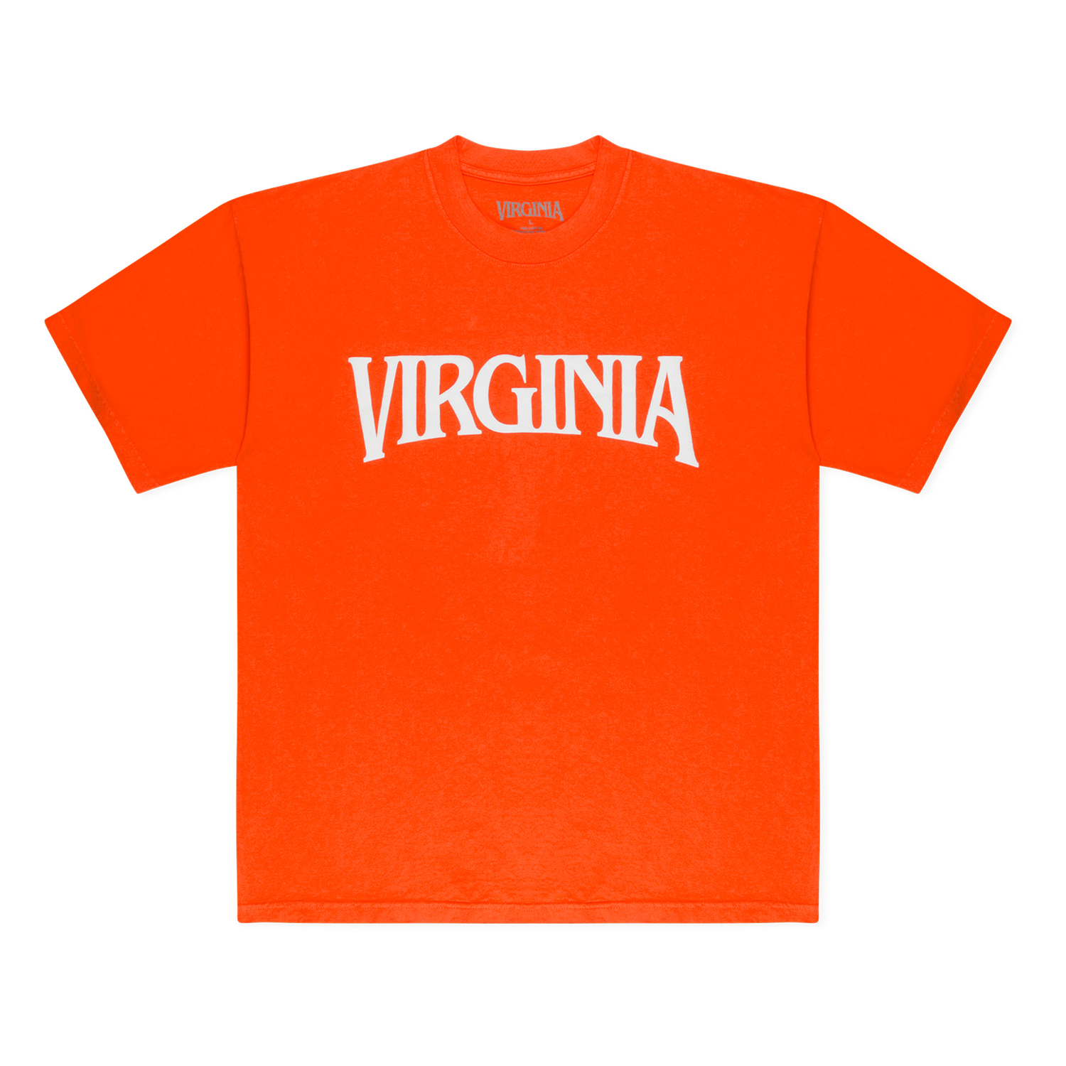 VIRGINIA LOGO TEE (ORANGE)