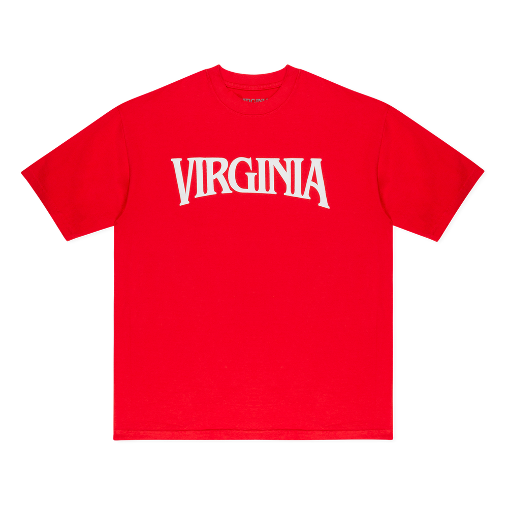 VIRGINIA LOGO TEE (RED)
