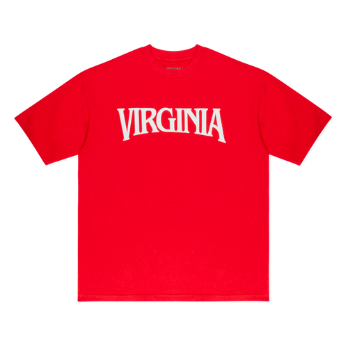 VIRGINIA LOGO TEE (RED)