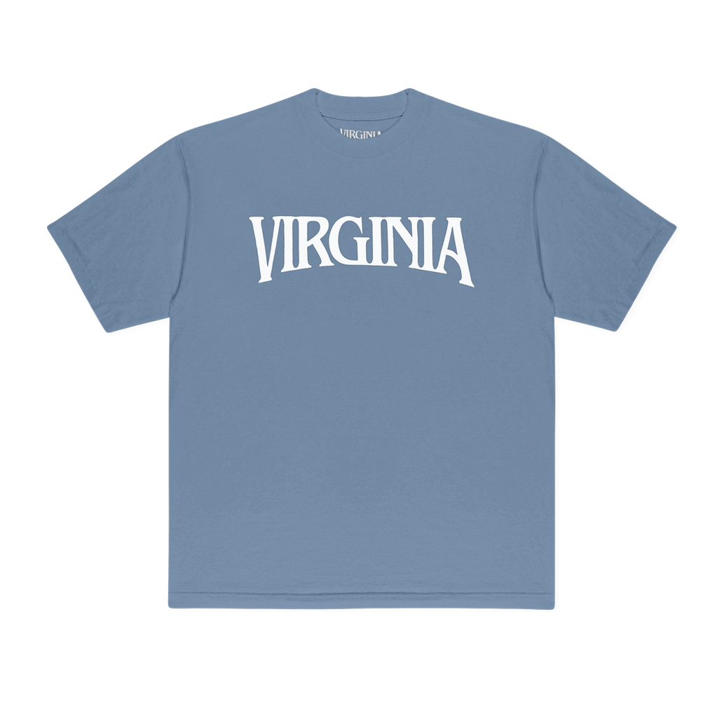 VIRGINIA LOGO TEE (SKY BLUE)