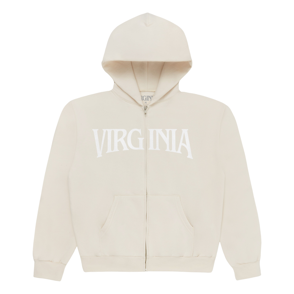 VIRGINIA ZIP HOODIE (TAUPE)