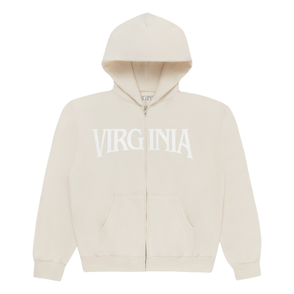 VIRGINIA ZIP HOODIE (TAUPE)